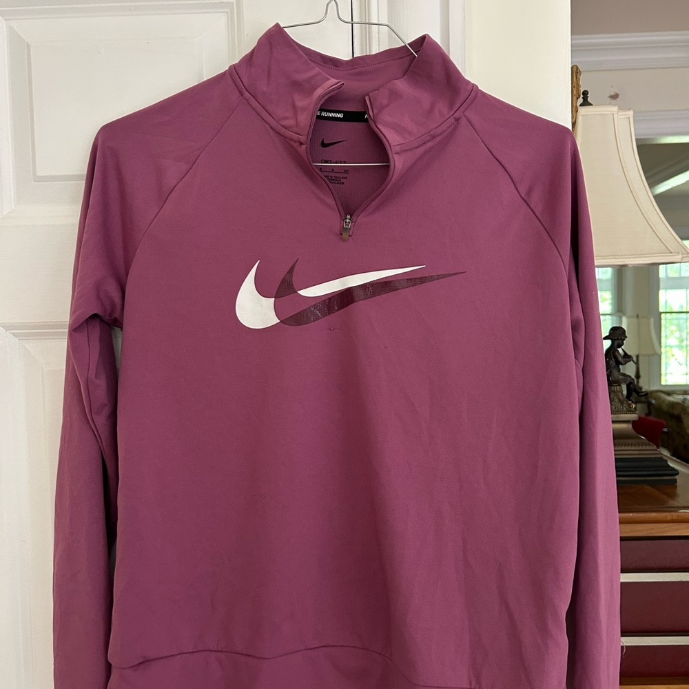 Nike Run Dri-FIT Purple Running Top